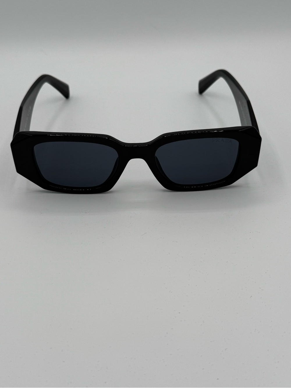 Prada Black Sunglasses with Dark Lenses - Picture 7 of 8